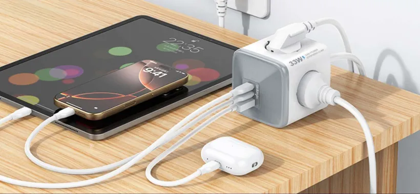 Ciabatta Multipresa Cubo 7 in 1 a 12€ è un regalo su Amazon
