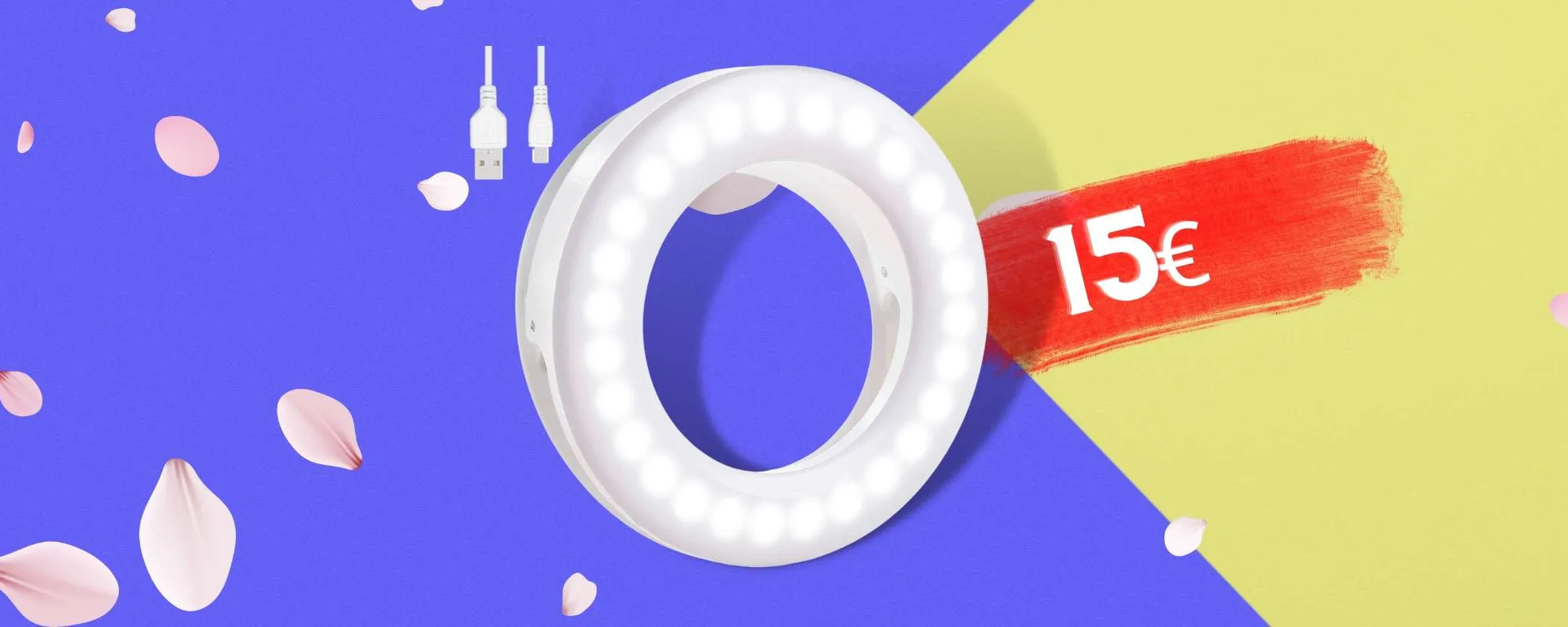 Selfie e TikTok che SPLENDONO con il selfie ring light
