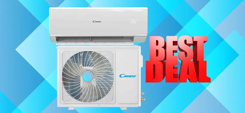 Affronta il caldo con il climatizzatore Candy da 9000 BTU a un PREZZACCIO