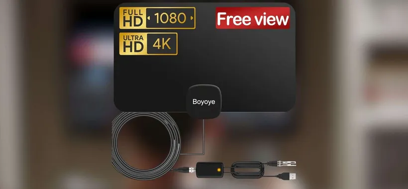 Antenna TV amplificata e potente per il digitale terrestre: super sconto su Amazon