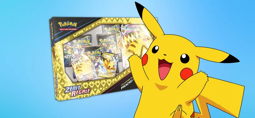 Pokémon Zenit Regale è in sconto: Pikachu VMAX ti aspetta!