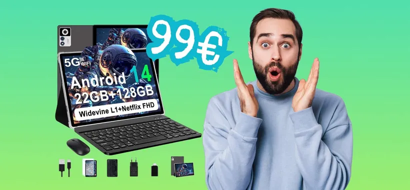 Tablet Android da 10 pollici e 128GB di memoria a soli 99€ è regalato
