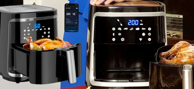 Friggitrice ad aria XL smart: cestello 7 litri, prezzo BOMBA su Amazon (69€)