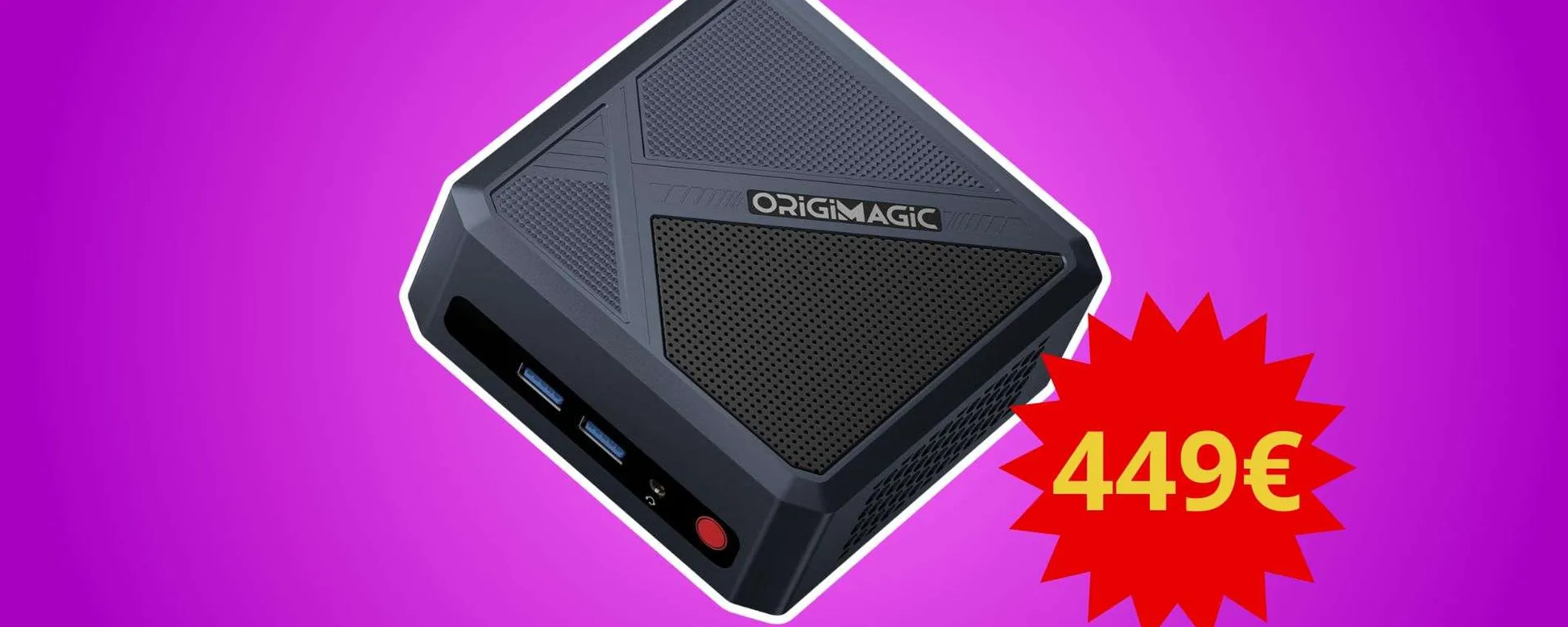 Origimagic N2 PRO Mini PC: potenza estrema in offerta a meno di 450€