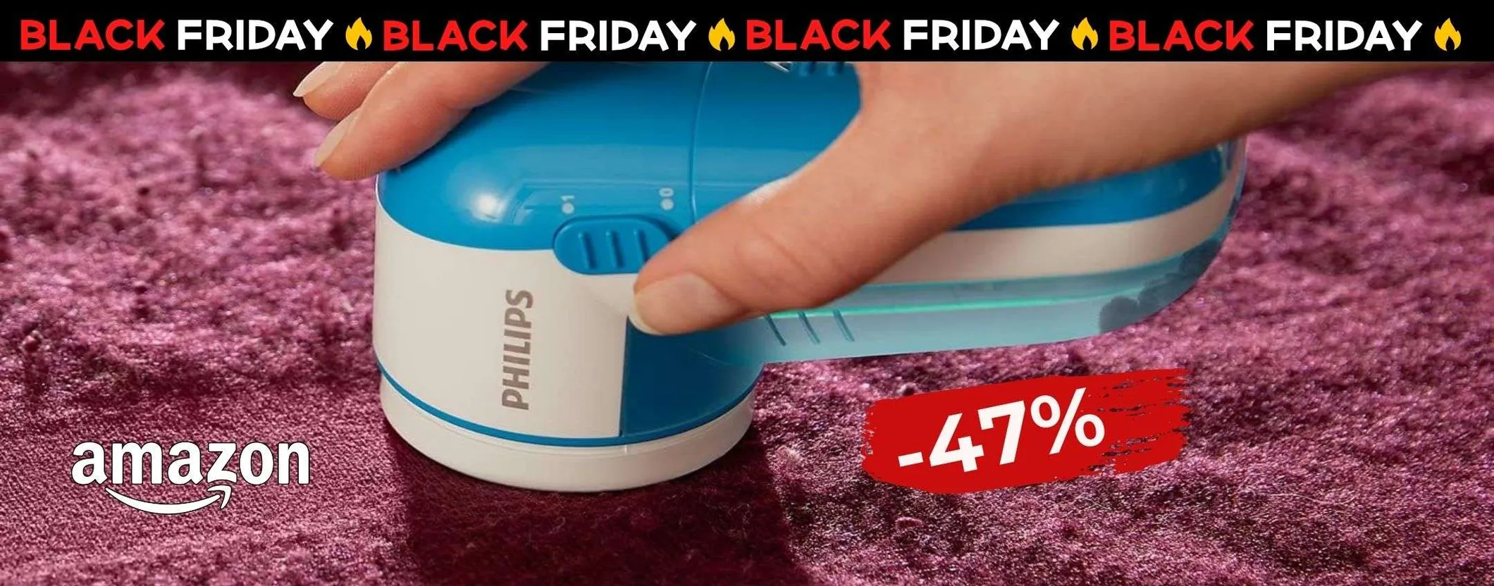 Leva Pelucchi elettrico Philips in MEGA SCONTO: salva i tuoi maglioni a meno di 8€