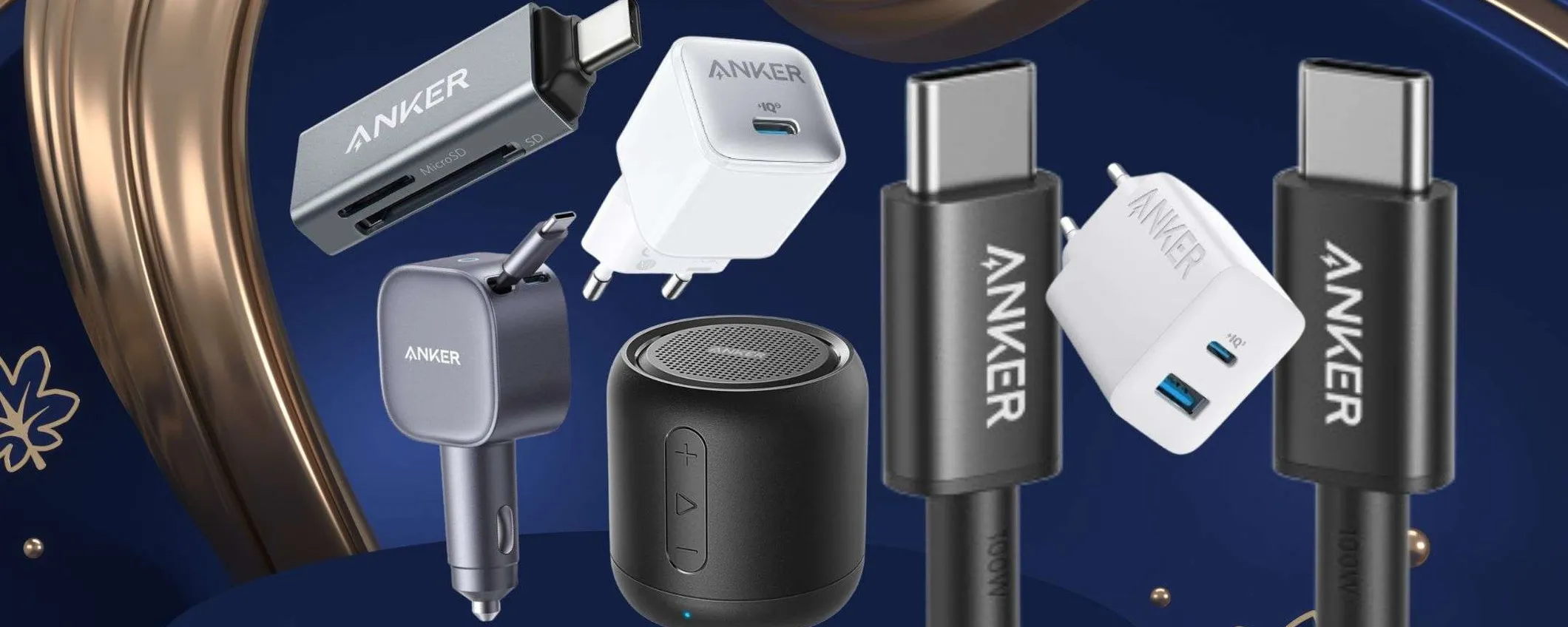 Anker da 5,99€ a meno di 30€: su Amazon, la svendita è FUORI CONTROLLO