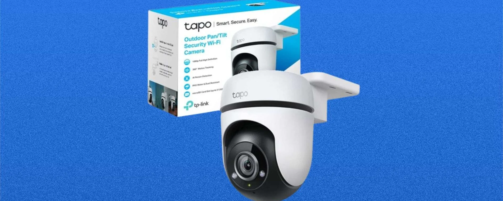 Telecamera WiFi TP-Link Tapo C500 in offerta a meno di 40€: super risparmio