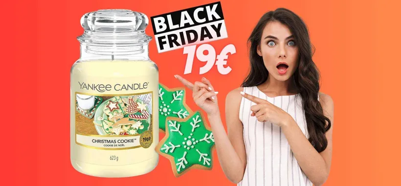 Yankee Candle in giara grande a 19€, che PREZZONE su Amazon