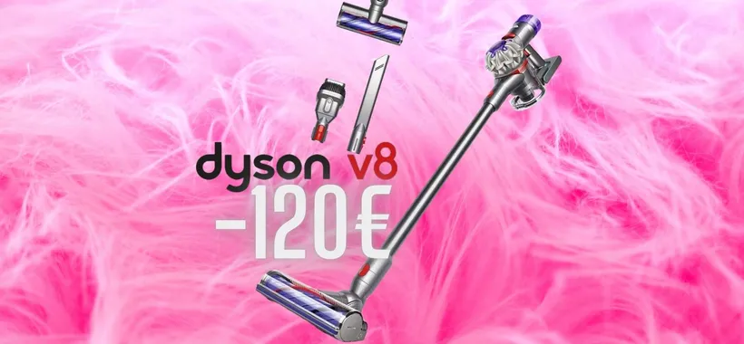 Dyson V8 Advanced: l'epica scopa elettrica in super sconto di 120€