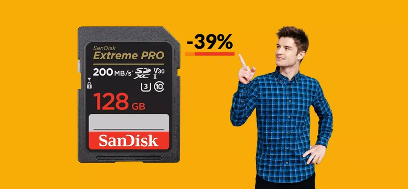 Scheda SD 128GB: la più richiesta ad un prezzo MAI visto (33€)