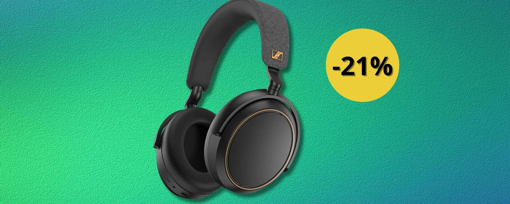 Sennheiser Momentum 4, prezzo in caduta libera: cuffie premium in super offerta su Amazon