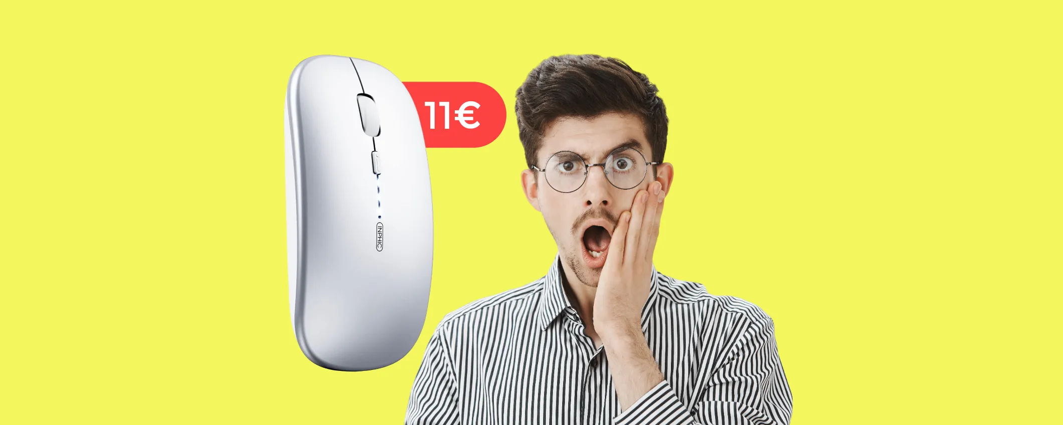 Mouse wireless a 11€ con le Offerte di Primavera Amazon: TOP scelta
