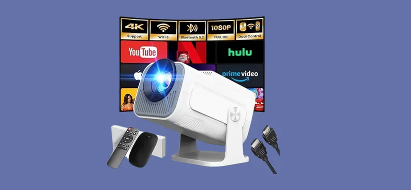 Il proiettore portatile che ti porta il cinema a casa