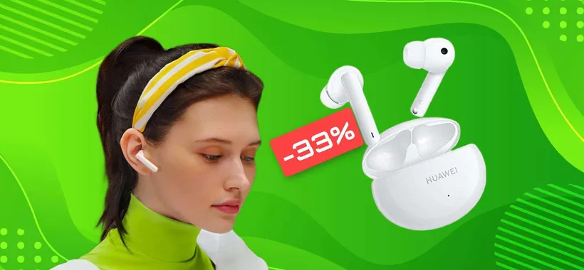 Auricolari Huawei a PREZZO SHOCK: già tuoi con 59€ (SCONTO 33%)