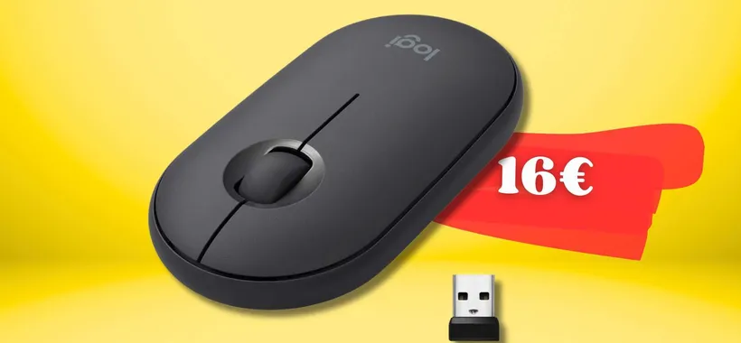 Logitech Pebble soli 16€, occasione rara per il MIGLIOR mouse wireless