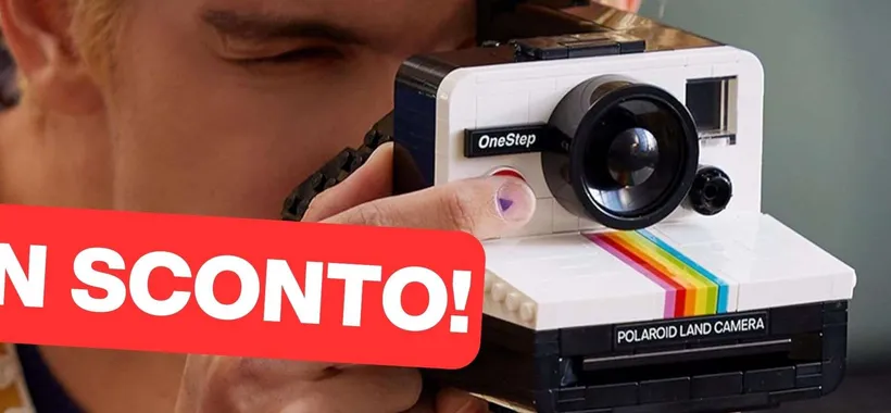 La nuova LEGO Polaroid è subito IN OFFERTA su Amazon