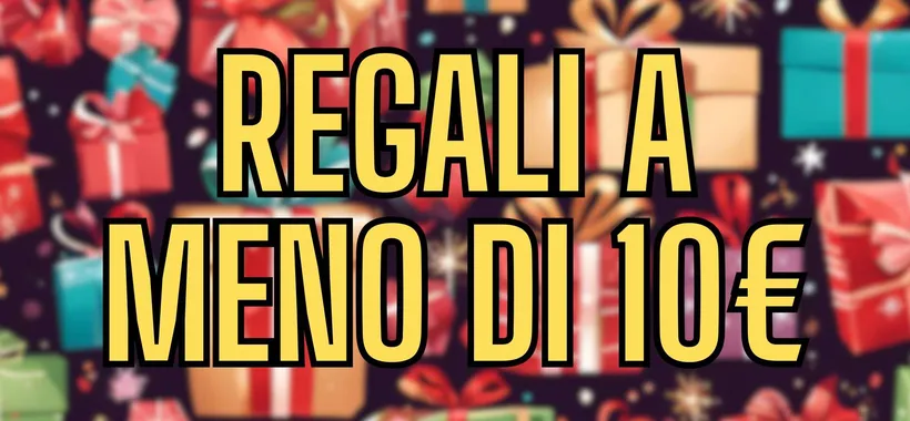 Natale 2024 su Amazon: 20 regali a meno di 10€ l'uno (consegna in tempo)