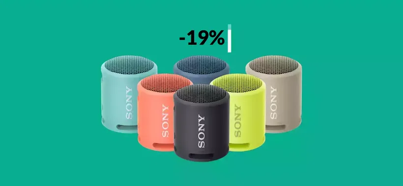 Cassa Bluetooth Sony per il mare: il prezzo precipita a soli 48€