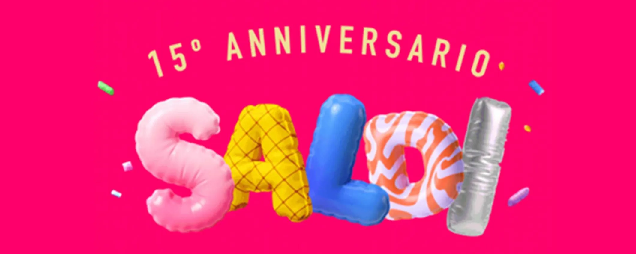 AliExpress festeggia il 15° anniversario con sconti fino all'80%