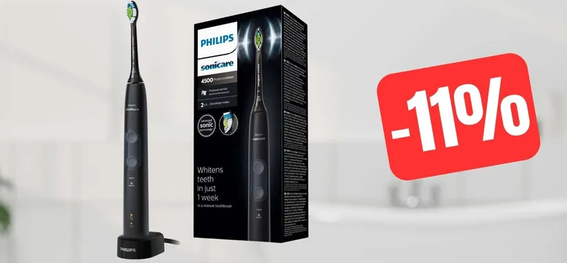 Denti mai così bianchi grazie a questo spazzolino elettrico Philips in offerta