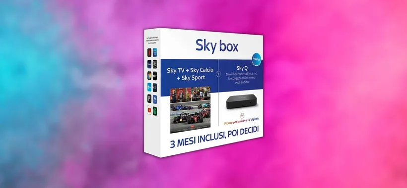 Sorpresa Amazon: lo Sky Box con TV, Calcio e Sport è in offerta a 27 euro