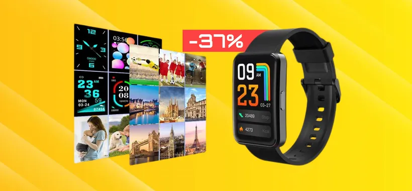 Smartwatch IMPERDIBILE: costa appena 44€ e non gli manca nulla