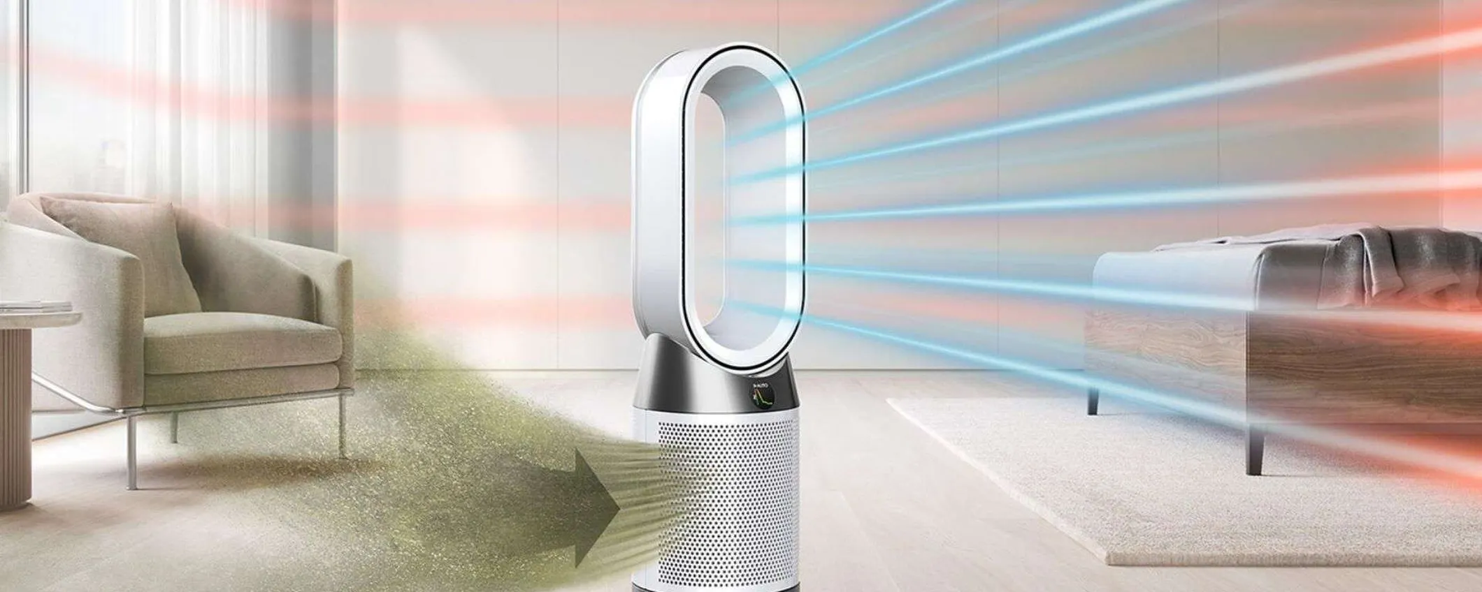 Dyson Purifier Hot+Cool Gen1 in super offerta: elegante e potente