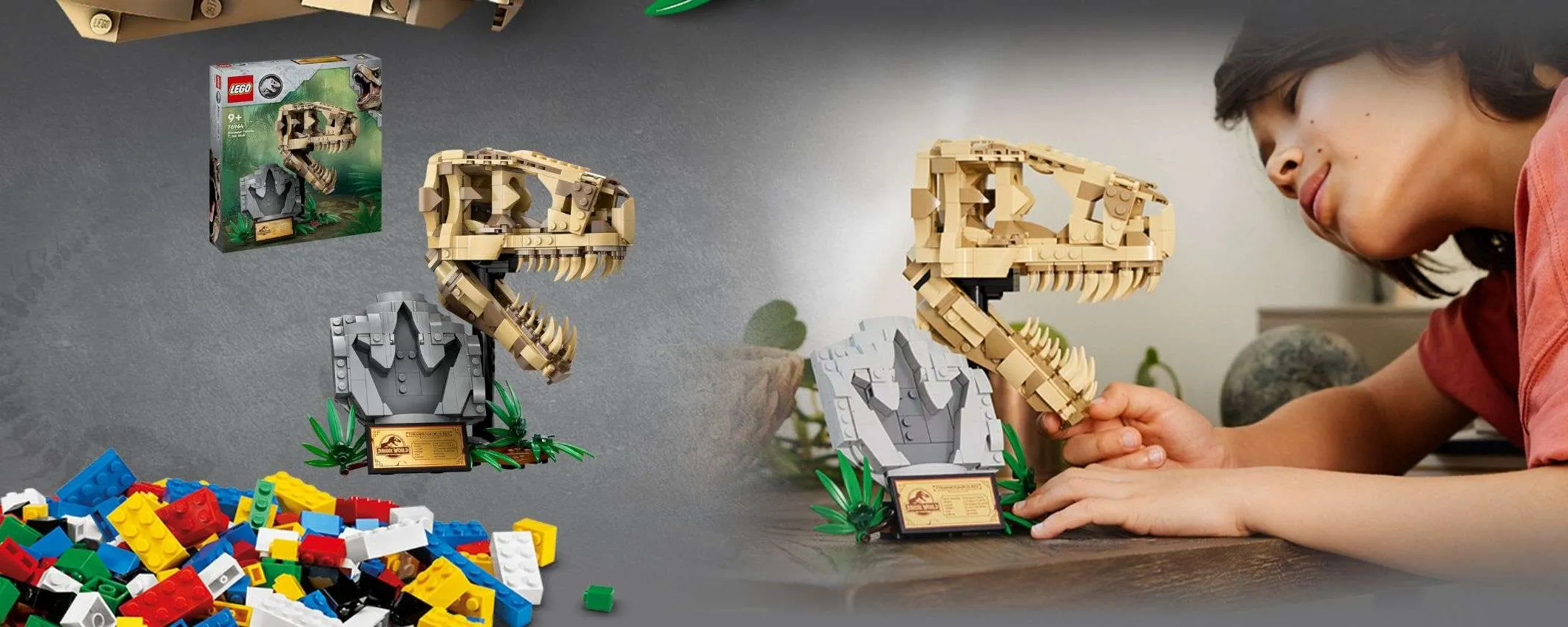 Set LEGO Jurassic World: sconto GIURASSICO per il teschio del T-Rex