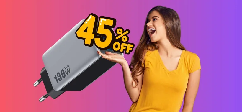 Caricatore USB da 130W con 3 uscite: potente, veloce, versatile ed economico