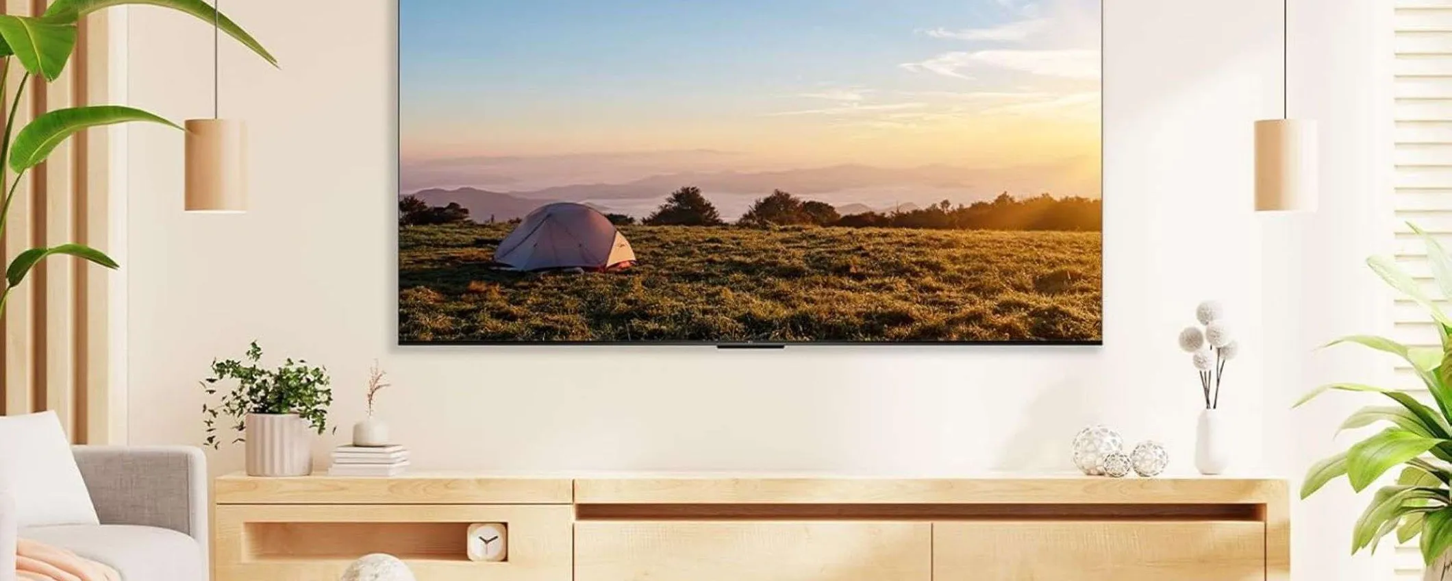 La smart TV TCL da 55