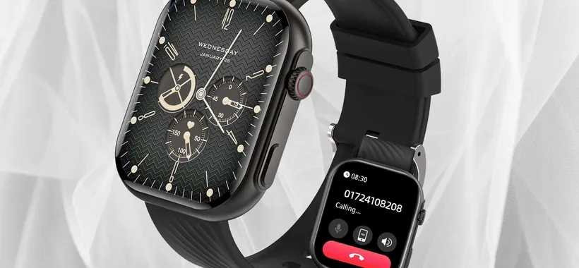 Smartwatch con display ENORME da 2" e telefonate: un vero PC da polso (35€)