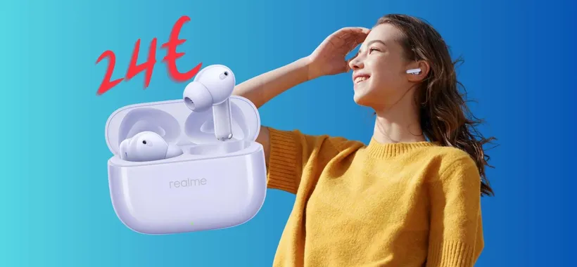 OFFERTA BOMBA su Amazon: auricolari wireless realme T310 a soli 24€