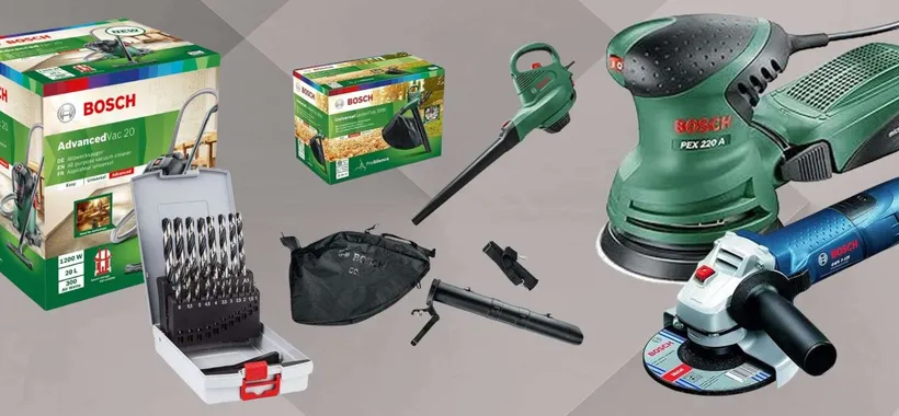 Bosch FUORITUTTO FOLLE: utensili e accessori svenduti da 17,99€