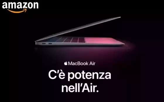 MacBook Air (2020): prezzo WOW su Amazon ancora per poco tempo (899€)
