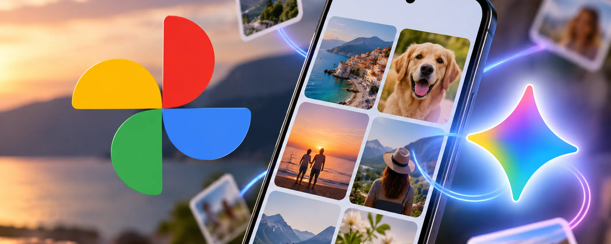 Gemini Spark arriva in Google Foto con nuove funzioni