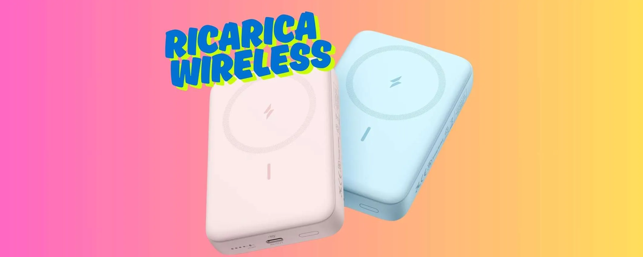 Ricarica i tuoi dispositivi senza usare cavi con questo geniale Power Bank magnetico