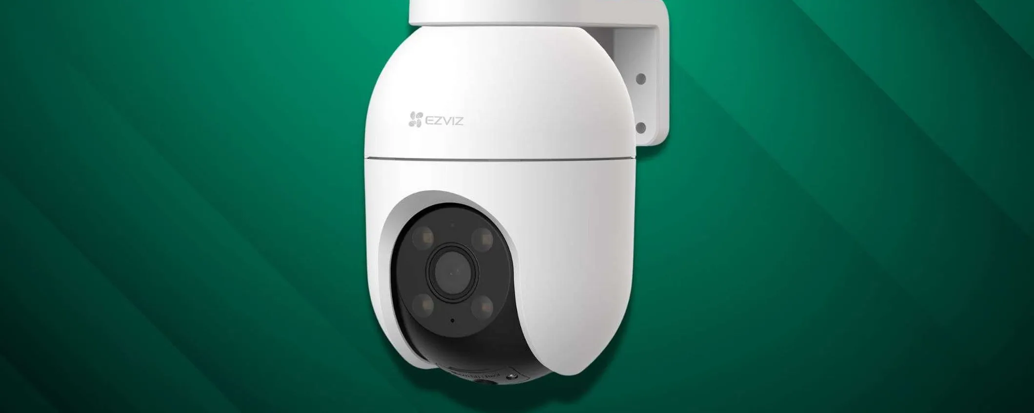 Telecamera da esterno con visione notturna a colori in offerta a soli 42,49€ (Amazon)
