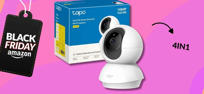 Questa telecamera WiFi FHD ha 4 funzioni ultra tech: sicurezza a 19€