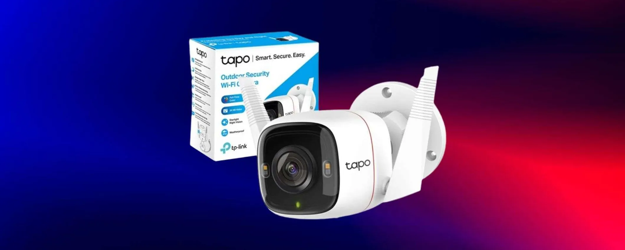 TP-Link Tapo C320WS in offerta: la migliore telecamera per la sicurezza esterna?
