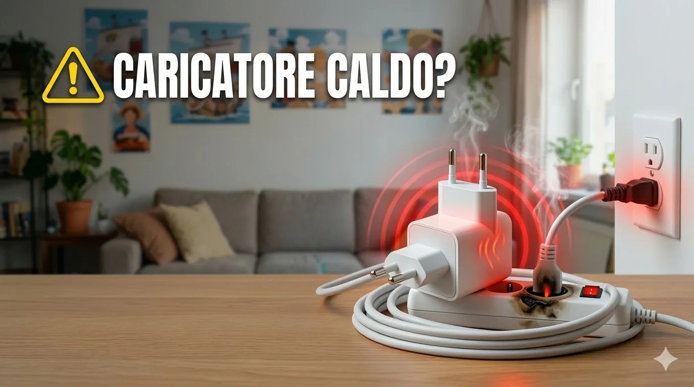 Perché il caricatore dello smartphone si scalda: cause, rischi e come evitarlo