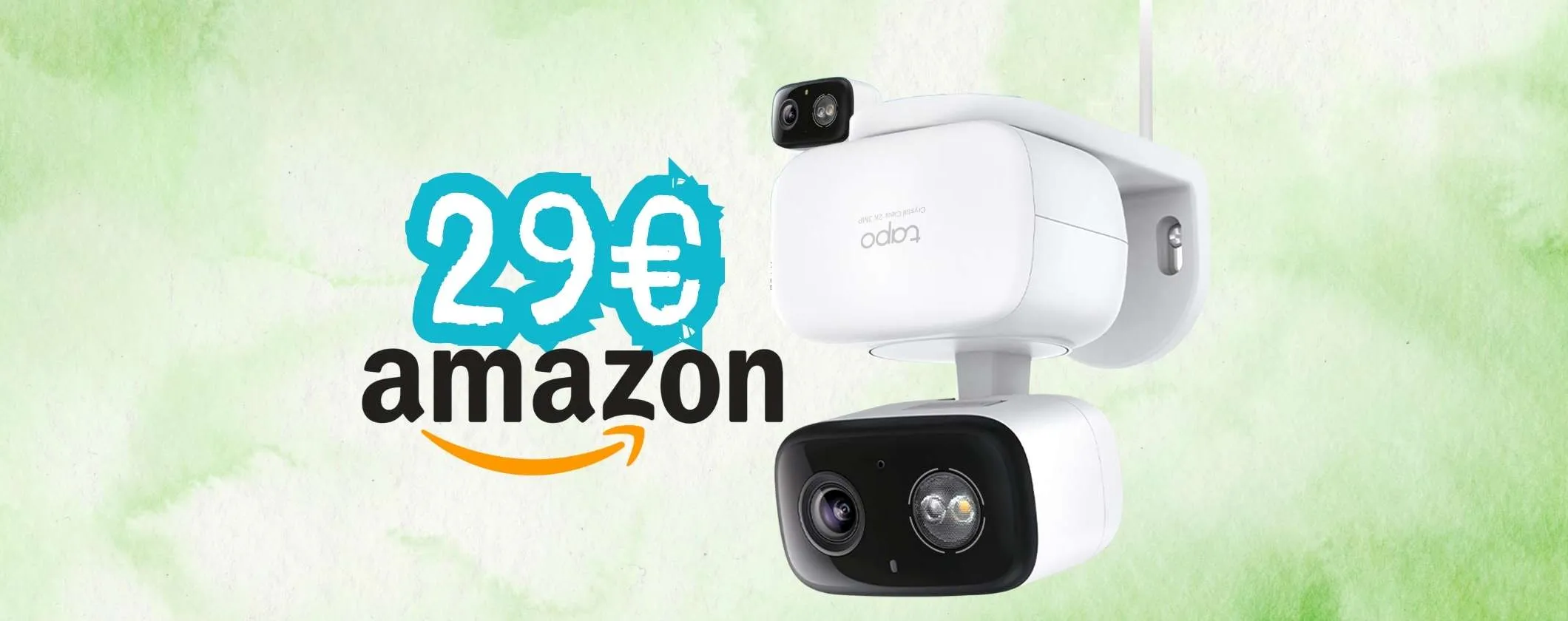 Tapo C216: videocamera di sicurezza WiFi IP65 con faretti e audio a soli 29€