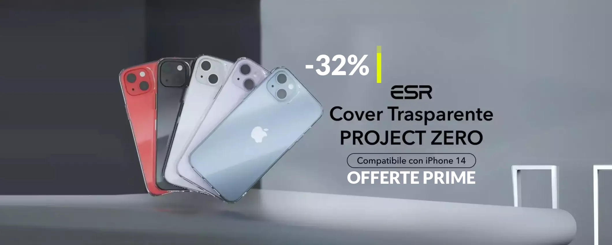 iPhone 14 a prova di urto con questa COVER trasparente a soli 6€