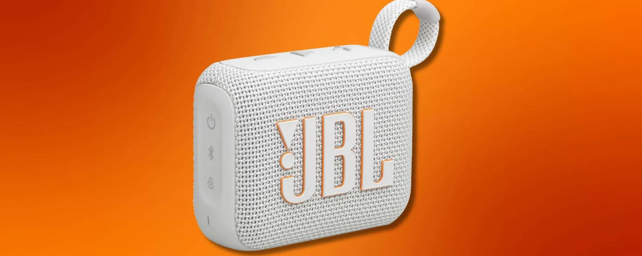 JBL GO 4 a 39,99€ con sconto del 20%: compatto, resistente e perfetto per l'estate