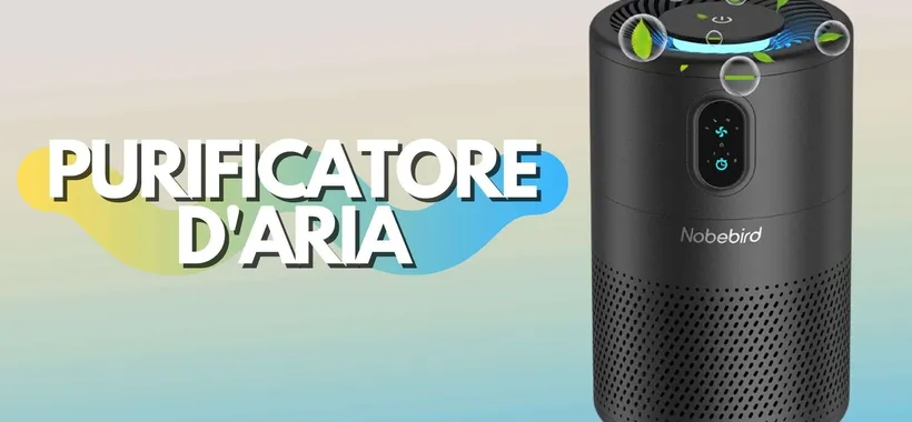 Purificatore d'aria a prezzo WOW: addio allergie e starnuti