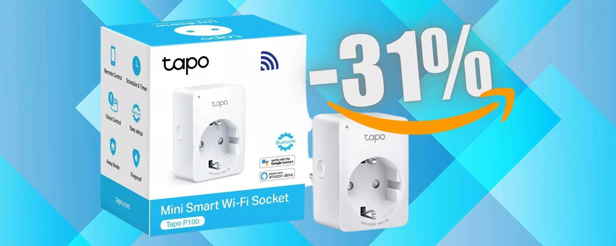 MENO di 9€ per la presa WiFi TP-Link, tutto intelligente (Amazon)