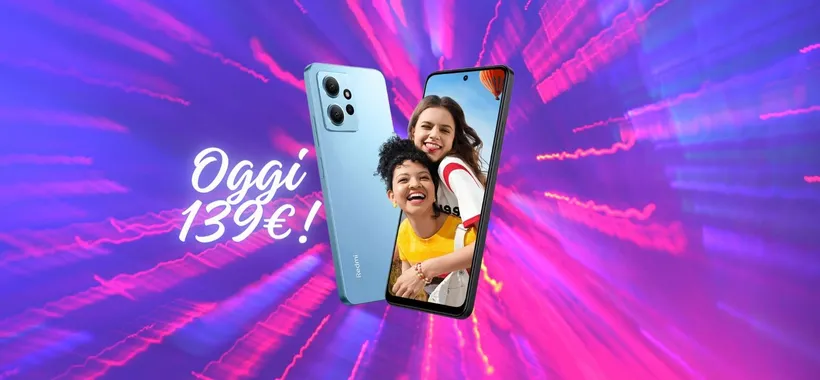 Redmi Note 12: SOLO OGGI a 139€ sul Mi Store