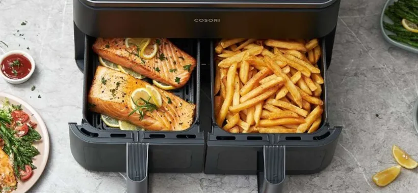 Sconto Black Friday sulla COSORI Dual Blaze TwinFry: friggitrice ad aria da 10L