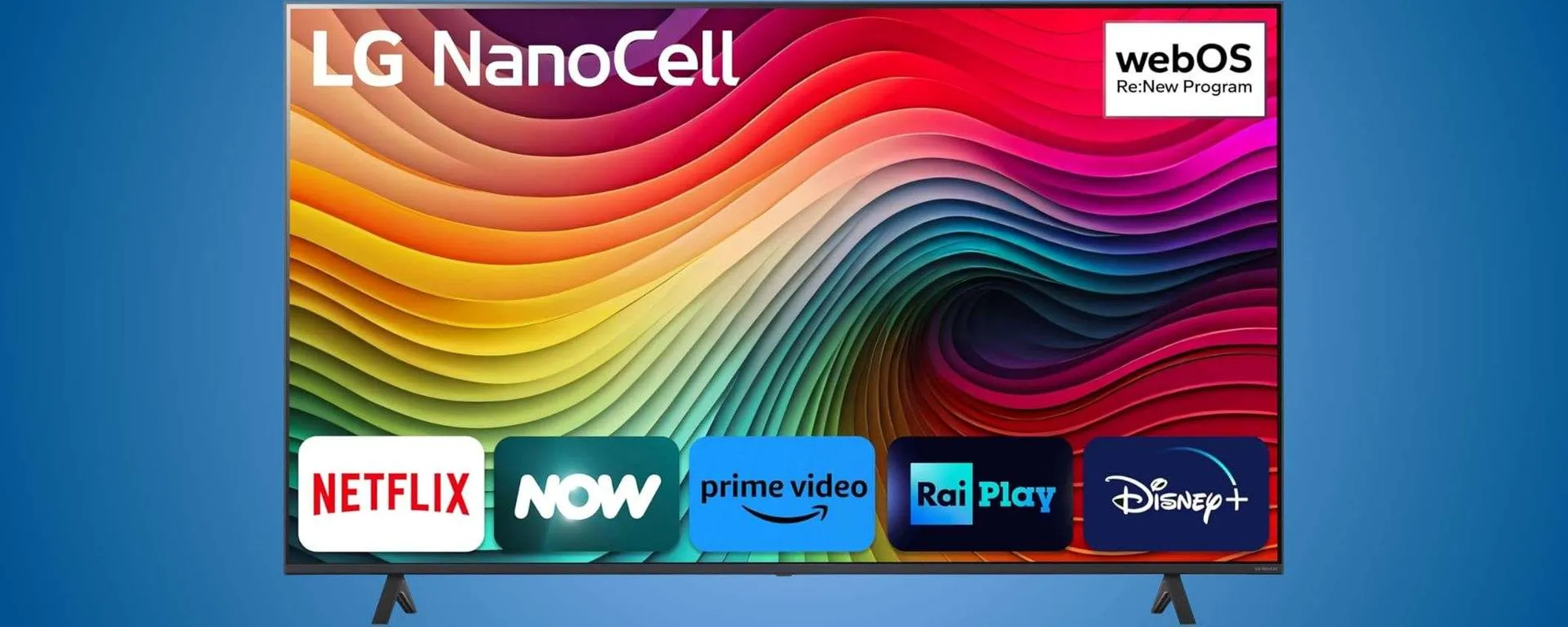 LG NanoCell 55'' 2024 in Offerta a 479€: super sconto del 36%