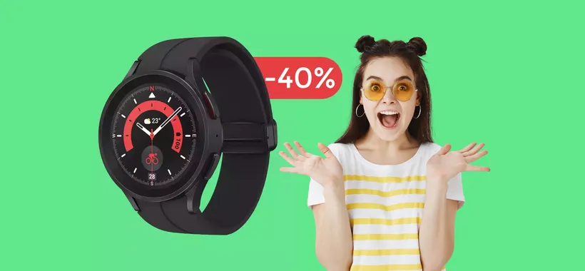 Samsung Galaxy Watch 5 Pro: questo SCONTO è STRABILIANTE