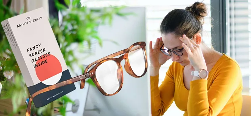 Occhi STANCHI a fine giornata? 6€ per gli occhiali anti luce blu e risolvi